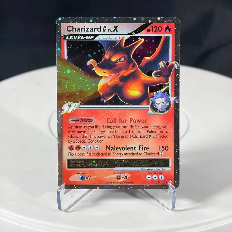 Proxy Cards EX Series Rayquaza Gold star Charizard Gengar Pikachu Hobbies Hobby Collectibles Game Collection Anime Cards — image 1