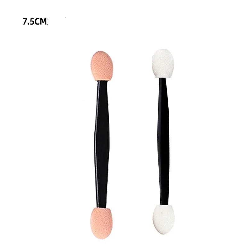20PCS Disposable Dual Sides Eye Shadow Sponge Applicators with Different Length Shape Eyeshadow Brushes Makeup Applicator — image 10