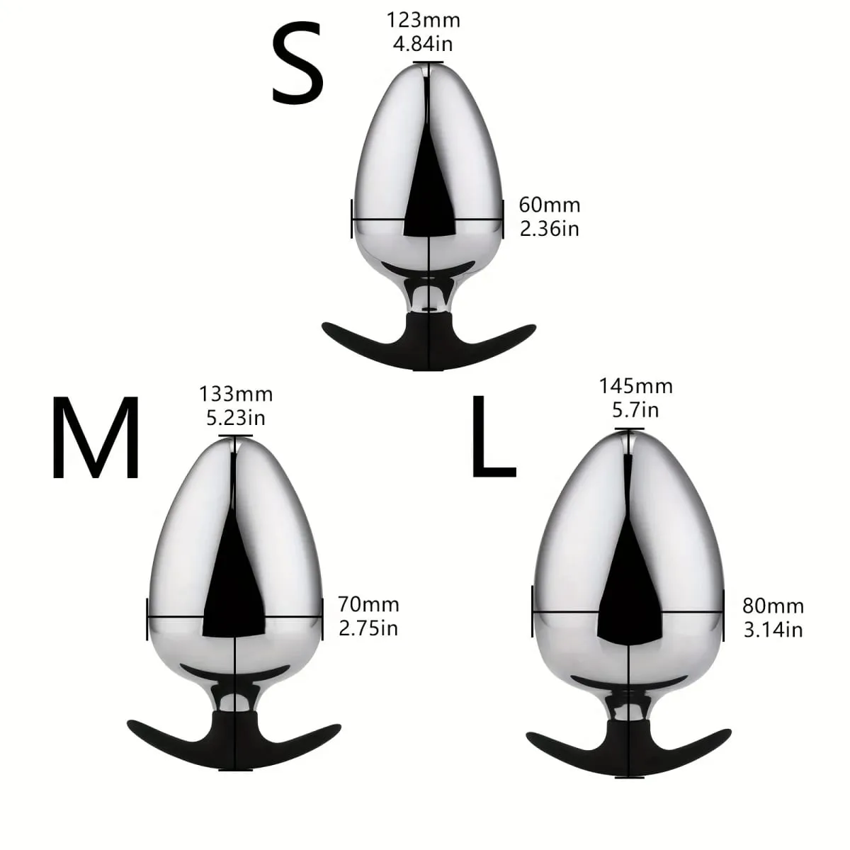 ก้นโลหะผู้ใหญ่ของเล่นเร้าอารมณ์BDSM Butt Plugดึงคู่รักFlirting Roomของเล่นAnal Dilator Masturbatorsเครื่องมือเพศAnalลูกปัด — image 2