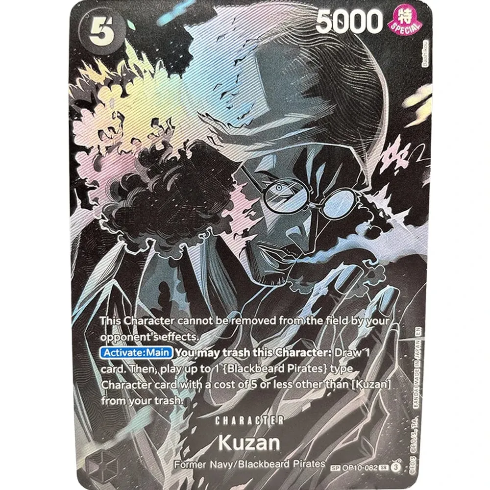 Collection Cards Roronoa Zoro ST18-004 EN Shining Creativity Rare Holographic Embossed Textured Foil Cards