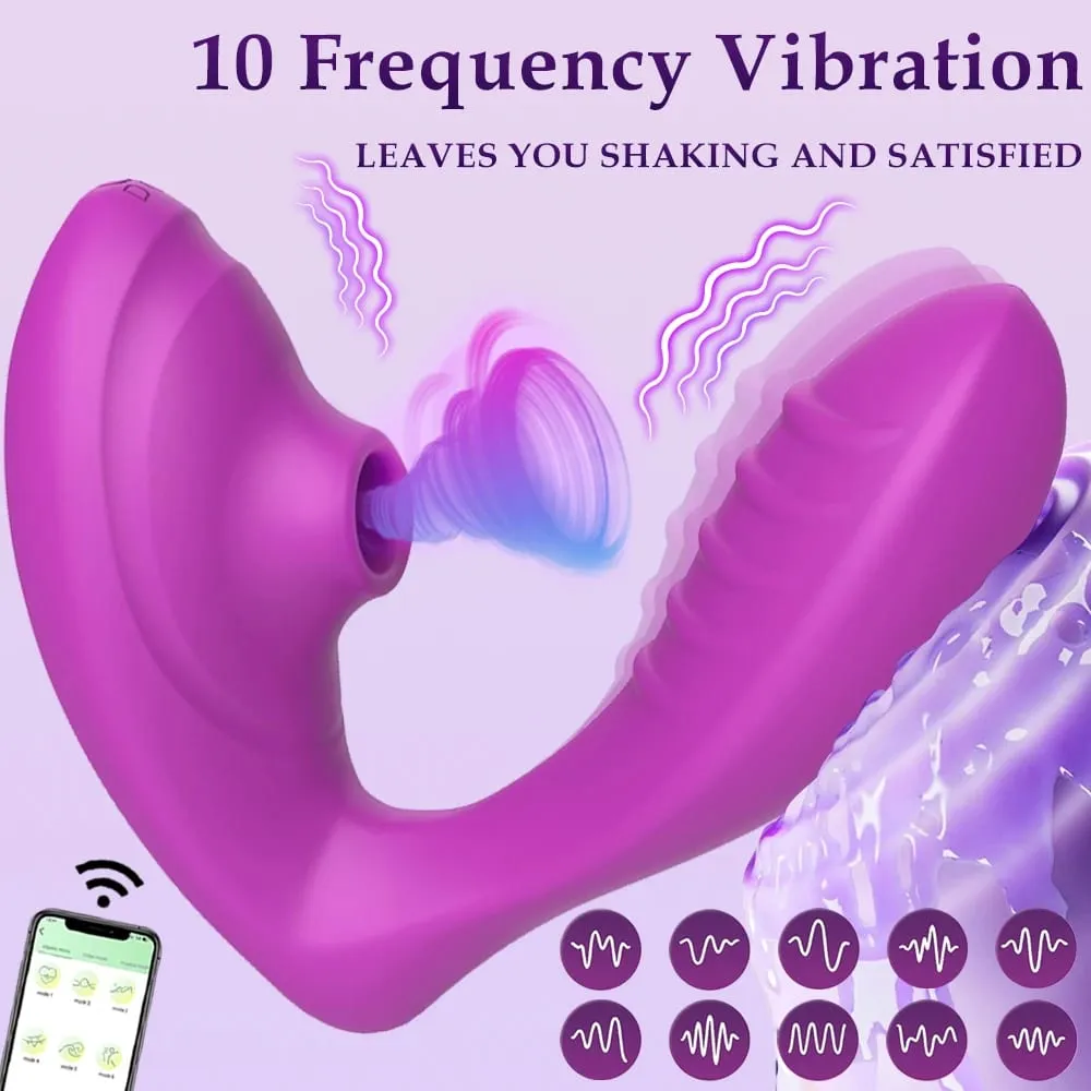 Indulge Clitoral Sucking Vibrator for Clit & G Spot Stimulation Device Clitoris Stimulator Massager Adult Sex Toys for Women — image 3