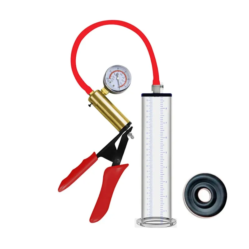 Sex Toy for Men Penis Pump Delay Endurance Trainning Reduce Sensitivity Vacuum Penis Extender Intimate Care Sex Adult Goods