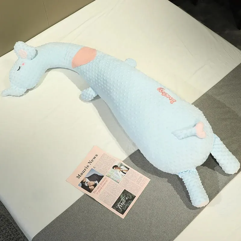 Long Animal Body Pillow Soft Dot Plush Sleeping Pillow Cute Cartoon Doll Side Sleeper Leg Pillow Bed Cushion Home Decor Gift — image 11