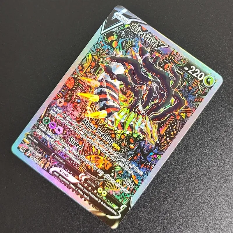 Pokemon Card PTCG Foil Proxy English Gengari Rayquaza Vmax Giratian Lugia V Mew Latias Latios EX Collectibles Trading Card Game — image 2