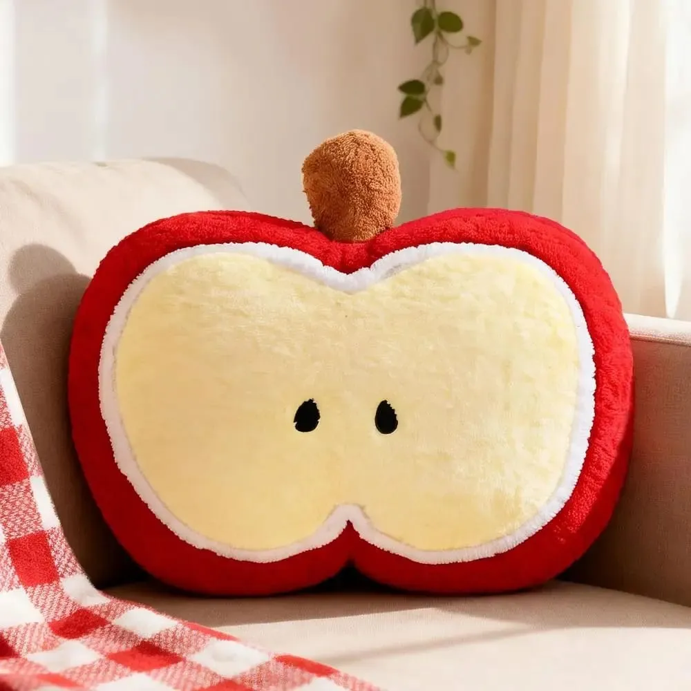 Creative Plush Fruit Doll Pillow Soft Stuffed Sleeping Cushion Office Seat Cushion For Living Room Sofa Bed — image 2