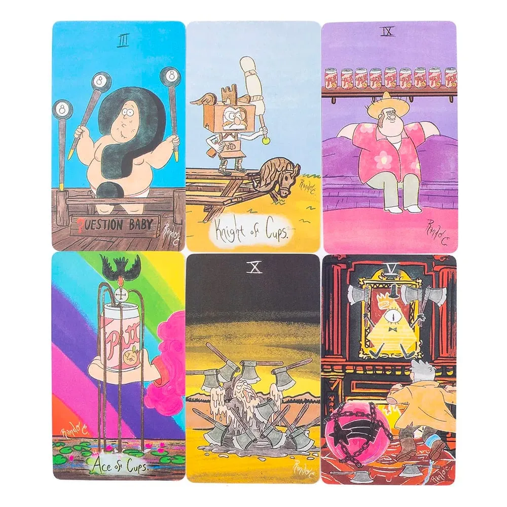 Das Mystery Tarot 78-Kartendeck für Mysterious Divination Family Party Gift Englische Version Oracle 10,3 x 6 cm Brettspiel — image 4