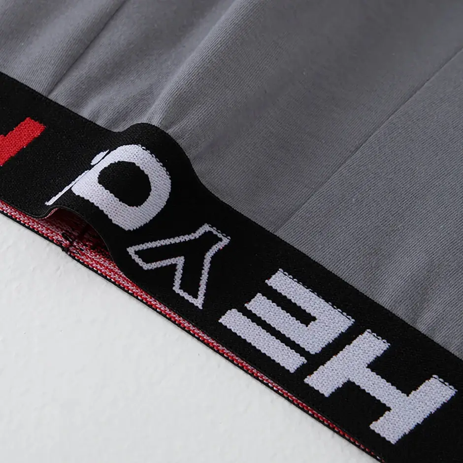 4/10 Piece Set Of Multi-color Men's Underwear Comfortable And Soft Cotton Flat Angle Pants Elastic Waist Sports Base Shorts — image 23