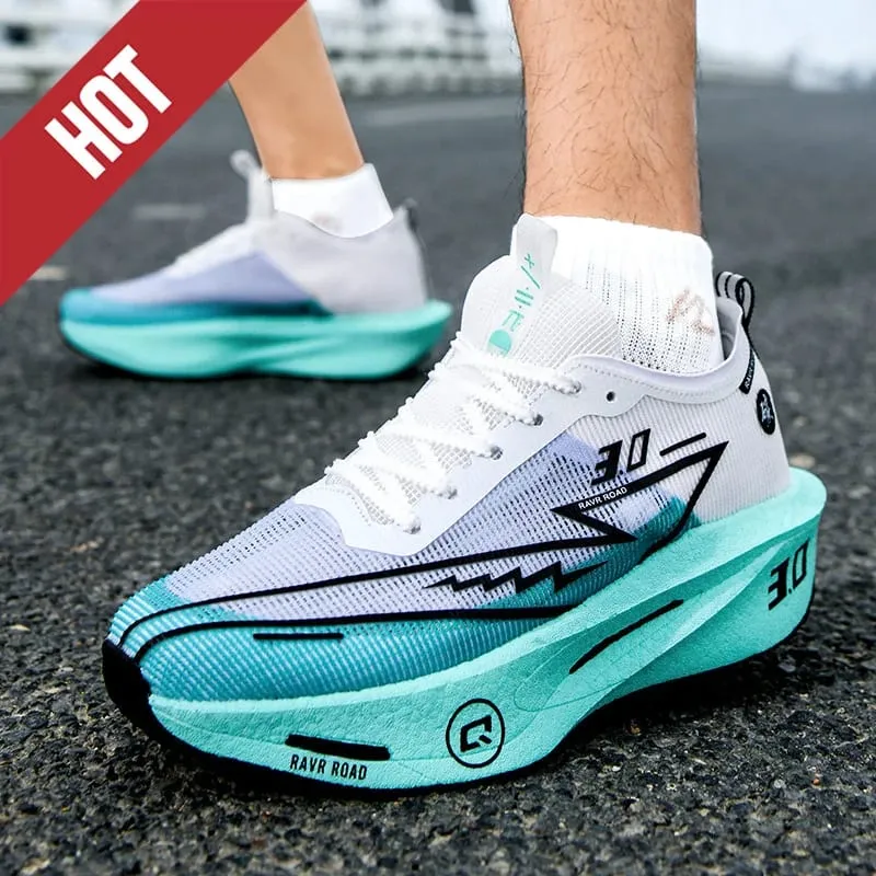 NEW Running Shoes Men Sports Marathon Carbon Plate Breathable Lightweight Women Comfortable Athletic Leisure Sneakers Footwear — image 3