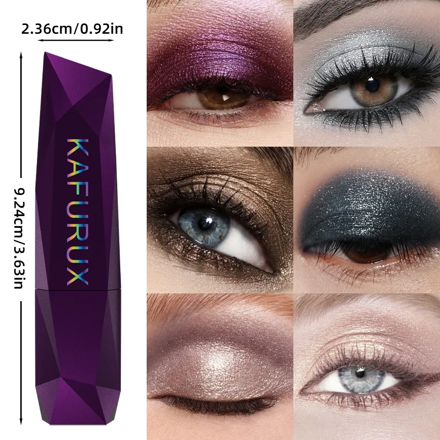 25 colori 1 pezzo ombretto perlato stick impermeabile glitter a lunga durata e colore opaco ombretto trucco viso evidenziazione regalo di cosmetici