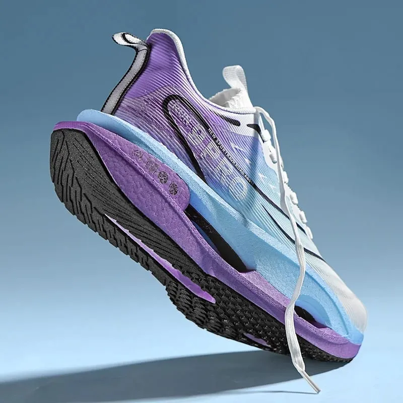 Men Sports Running Shoes Carbon Board Marathon Breathable Light Comfort Women Athletic Sneakers Jogging Tenis Air Cushion 2026 — image 6