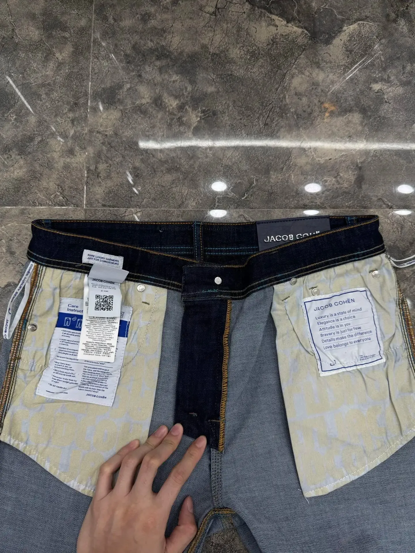 Jeans Thin Cotton Men 2026 Spring Summer new outdoors high quality embroidery comfortable straight Big size 29-40 Pants — image 6