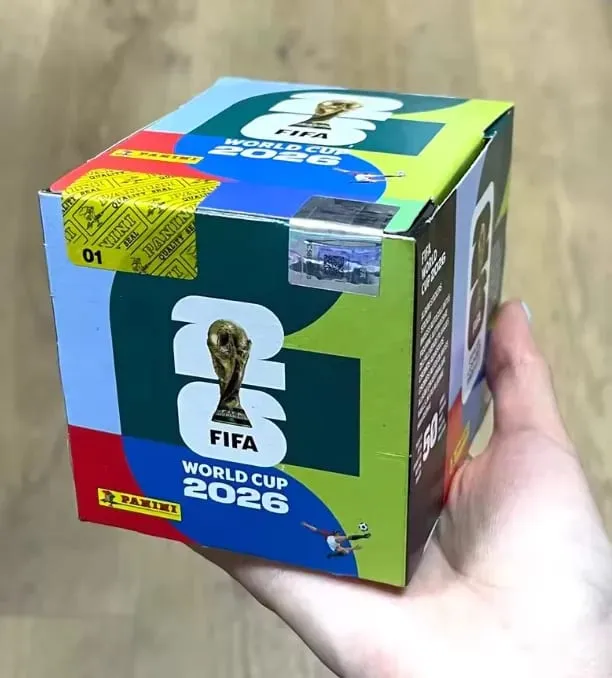 Sada sběratelských samolepek pro mistrovství světa ve fotbale 2026 Panini s odpovídajícím albem 50 balíčků 7 samolepek, každá celkem 350 pro sportovní fanoušky — image 8