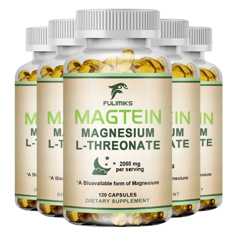 Magnesium L-Threonate Supplement with Magtein Supports Short & Long-Term Memory Cognitive Health Focus Bone & Joint Health — image 12