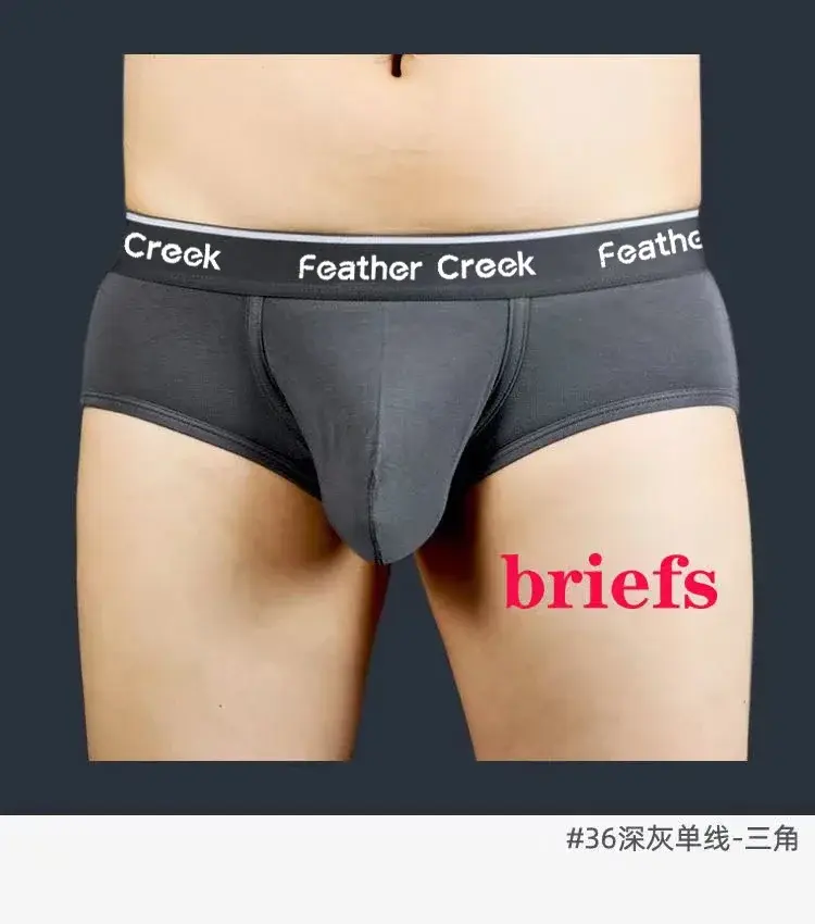 2026 Men's U-Shaped Large Bag Underwear Sexy Briefs Comfortable Innerwear for Men — image 3