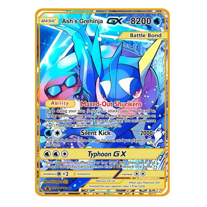 2026 NEW Pokemon Metal Card 10000 Points Arceus Charizard Super Card Golden English Mewtwo Vmax GX EX Anime Collection Card Gift — image 34