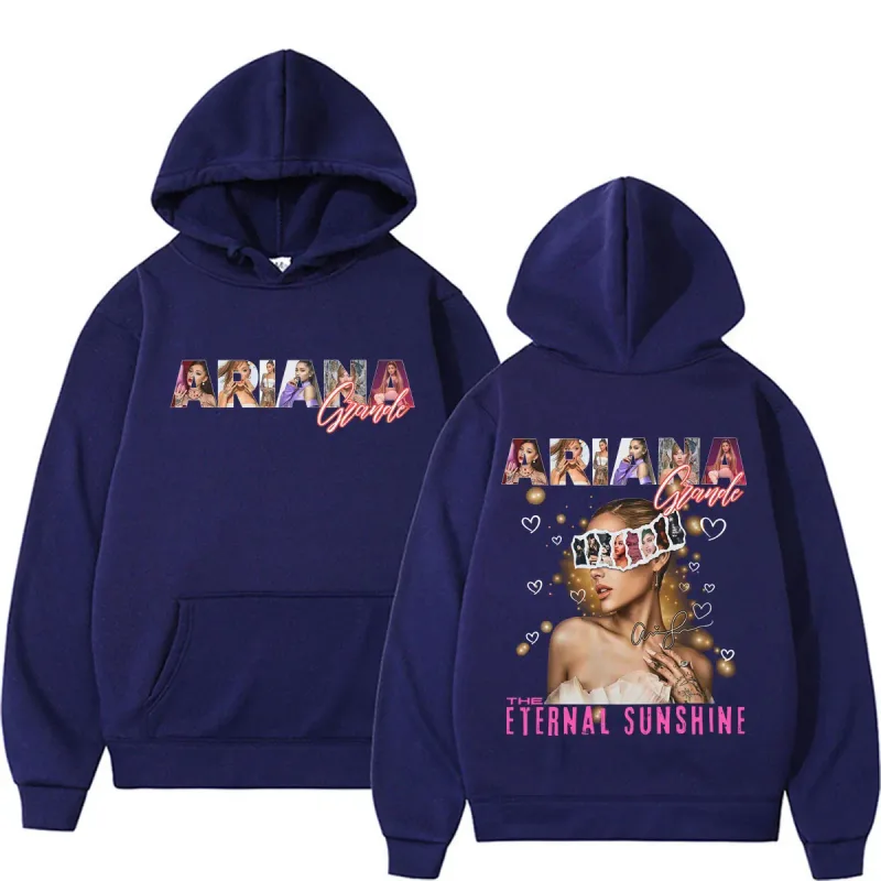 Ariana Grande Eternal Sunshine Tour 2026 Pullovers Men Women Clothing Fashion Aesthetic Sweatshirt Comfort Casual Fleece Hoodies — image 4