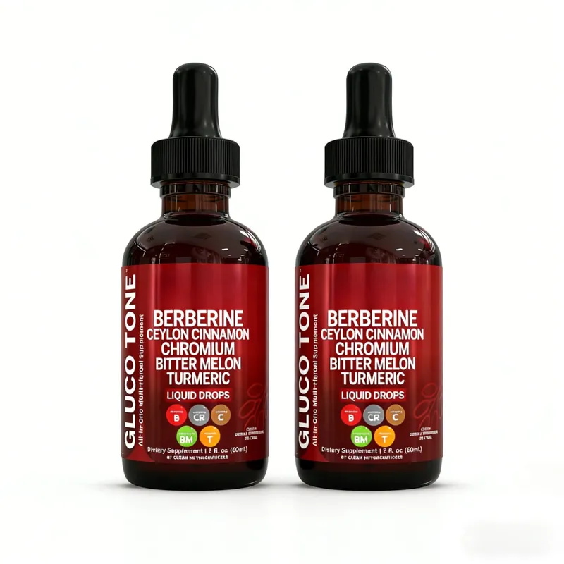 Berberine Liquid Drops with Ceylon Cinnamon Bitter Melon Chromium Gymnema for Blood Sugar Glucose Metabolism Support 60ml — image 9