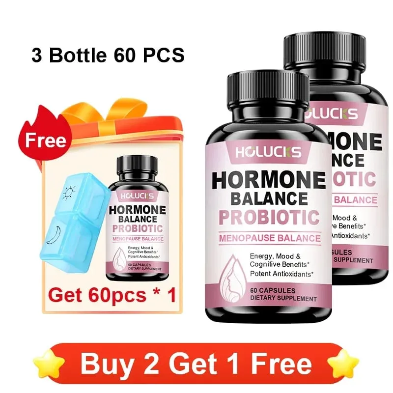 Advanced Menopause Balance Capsules Support Hot Flash Relief Mood Stabilization & Digestive Health Daily Vitality for Women