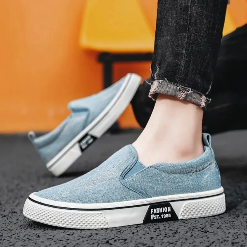 2026 Summer new Trendy Sports Canvas Shoes For man Comfortable Breathable Men's Single Shoes Outdoor Versatile Men's Sneakers — image 4