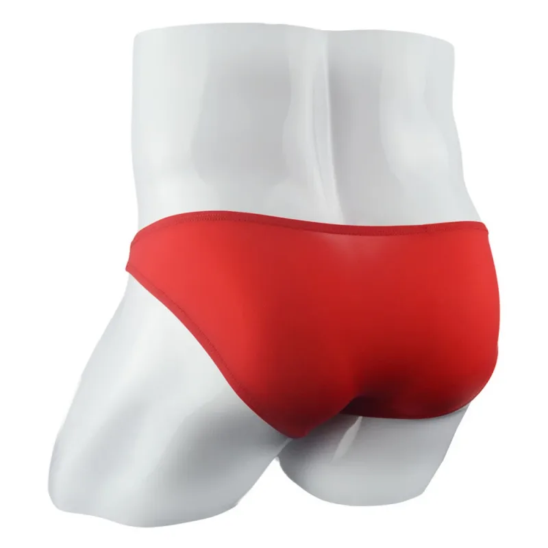 Ice Silk U Pouch Men Underwear Low Waist Bulge Briefs Male Seamless Bikini Slips Hombre Breathable Exotic Lingerie — image 17