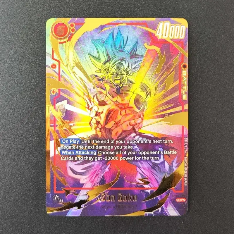 DIY Dragon Ball Super Son Goku FB05-119 Gogeta FB06-097 Broly FB06-120 Super Alternate Art Manga English TCG Anime Cards — image 7