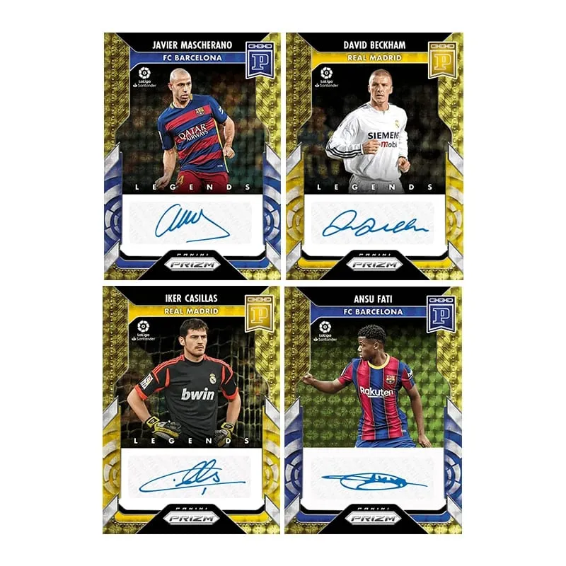 Panini Style DIY Card Set: Neymar CR7 Modrić & Ansu Fati Ultimate Football Gift for Fans Premium Signature Collector Cards — image 3