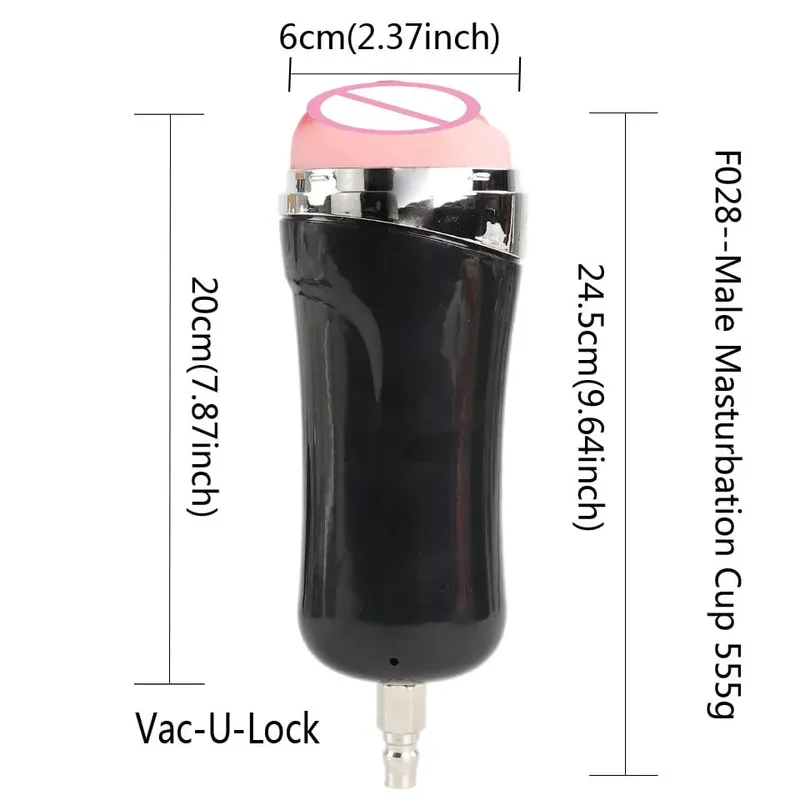 38 Noiseless Premium Sex Machine Attachments VAC-U-Lock Dildo Attraction Cup Female Sex Machine Sex Products