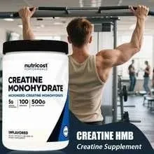 Creatine Monohydrate Powder 60 Servings Unflavored 5g Micronized Creatine Powder Gluten Free — image 3