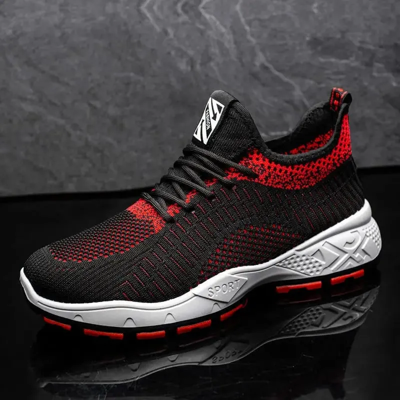 Men's sneakers spring summer new mesh non-slip comfort casual breathable racing outdoor running shoes students speed sports shoe — image 9