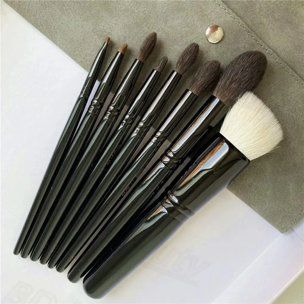 WG Luxury Squirrel Hair Foundation Powder Eye Shadow Crease Blending แปรงแต่งหน้า Precision Detail เครื่องสำอางค์แปรงเครื่องมือ — image 6