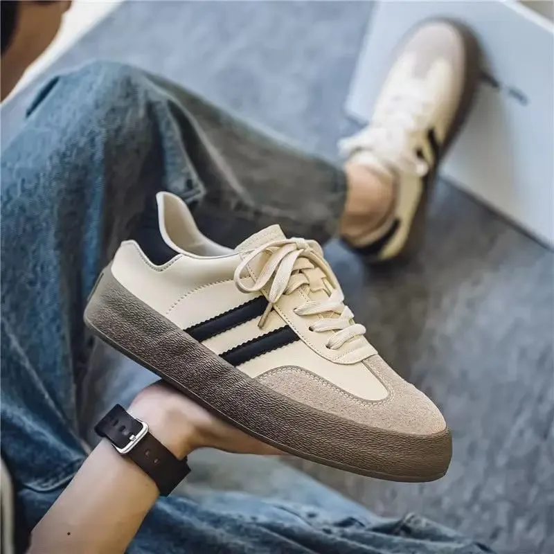 Men's Winter Canvas Shoes Retro Low Top Casual Training Sneakers Hong Kong Style Small Brand Design Sense of Design — image 5