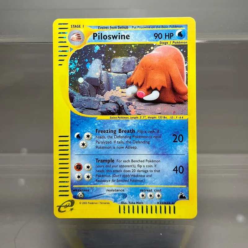 Kad PKM Charizard Steelix Celebi Kad Kerajang Tunggal Magneton Gengar Kad Koleksi Permainan Klasik Kad Proksi PTCG — image 34
