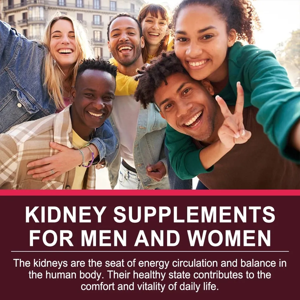 Kidney Support Cleanse Detox Supplement - with Cranberry and Astragalus Root - Supports Urinary Tract and Bladder Health
