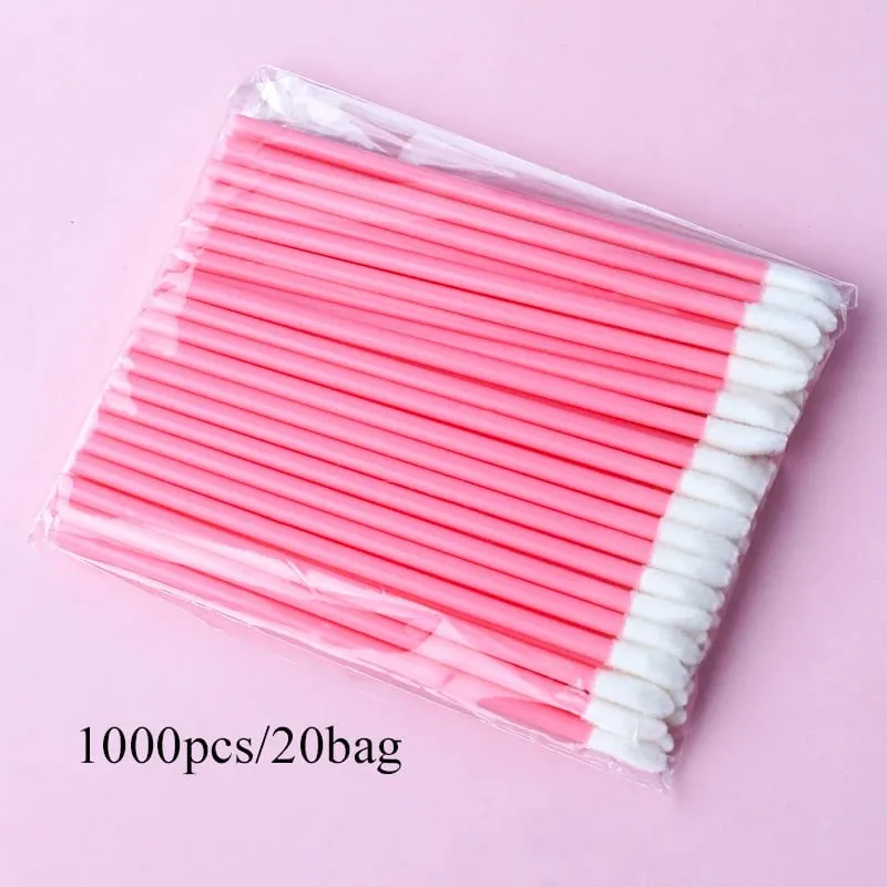 500/1000 PCS Lip Brush Women Accessories Wholesale Lipstick Gloss Wands Applicator Perfect Best Make Up Tool — image 10
