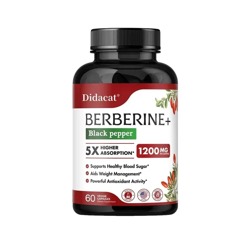 Οι κάψουλες συμπληρώματος βερβερίνης Premium 1200 MG υποστηρίζουν το ανοσοποιητικό σύστημα Καρδιαγγειακή Καρδιά & Γαστρεντερική Ευεξία — image 10