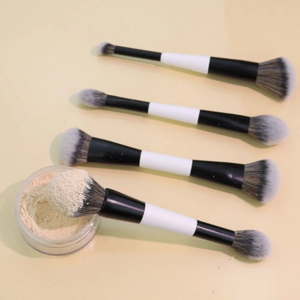 Dual-Ended F4 Contour Face Brush High Coverage Cosmetic Beauty Makeup Brushes Multi-purpose Eyeshadow Concealer Brushes — image 2