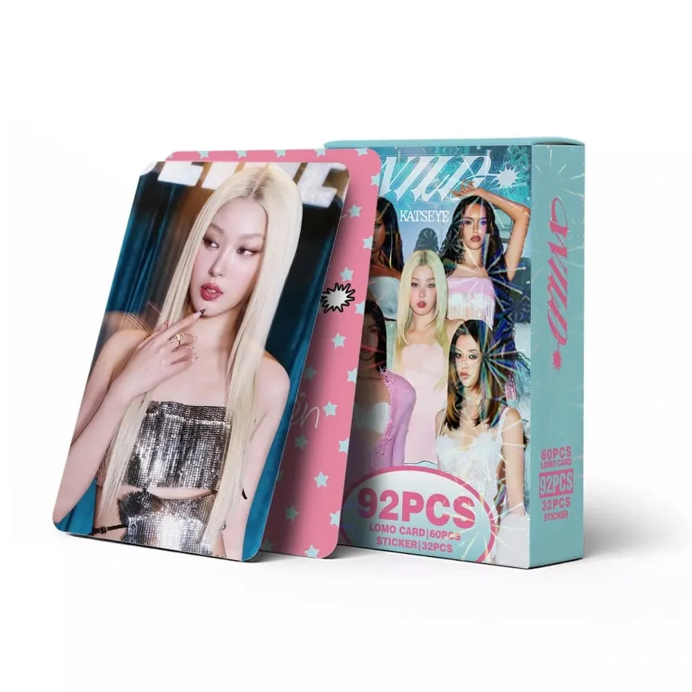 92PCS Korean Hot Idol New Album "WILD" HD Lomo Cards MANON SOPHIA DANIELA LARA MEGAN YOONCHAE High Quality Small Cards Fans Gift — image 5