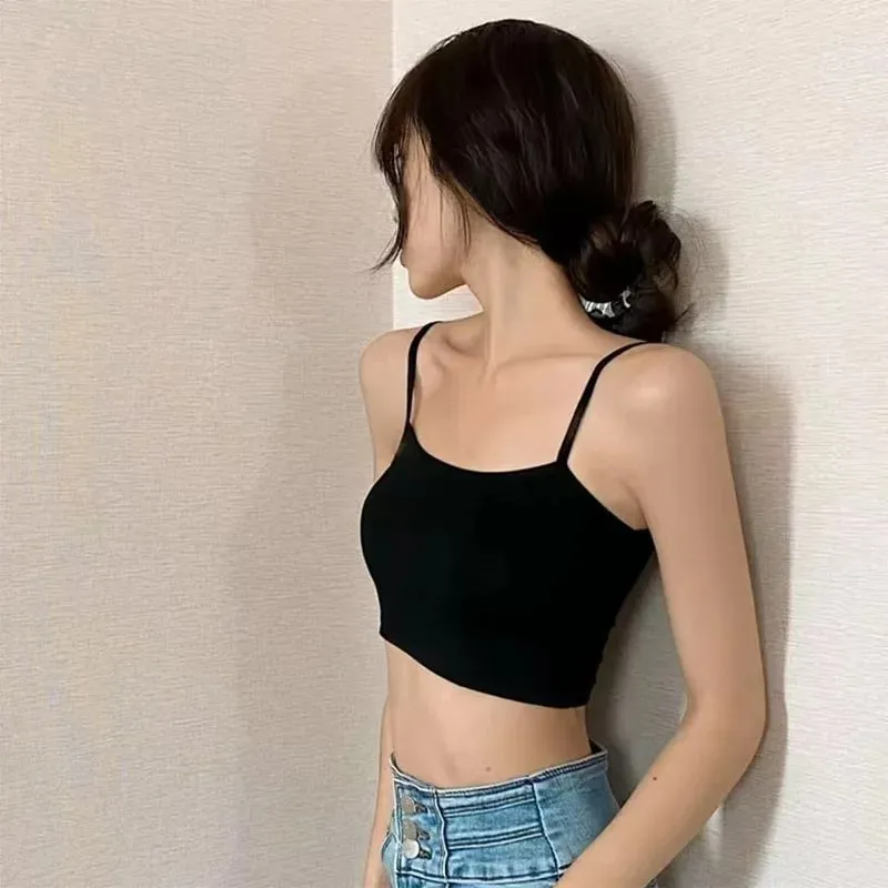 Comfortable Anti-Exposure Camisole Convenient Design Women's Sleeveless Tank Top Soft Fabric Breathable Camisole for Women — image 9