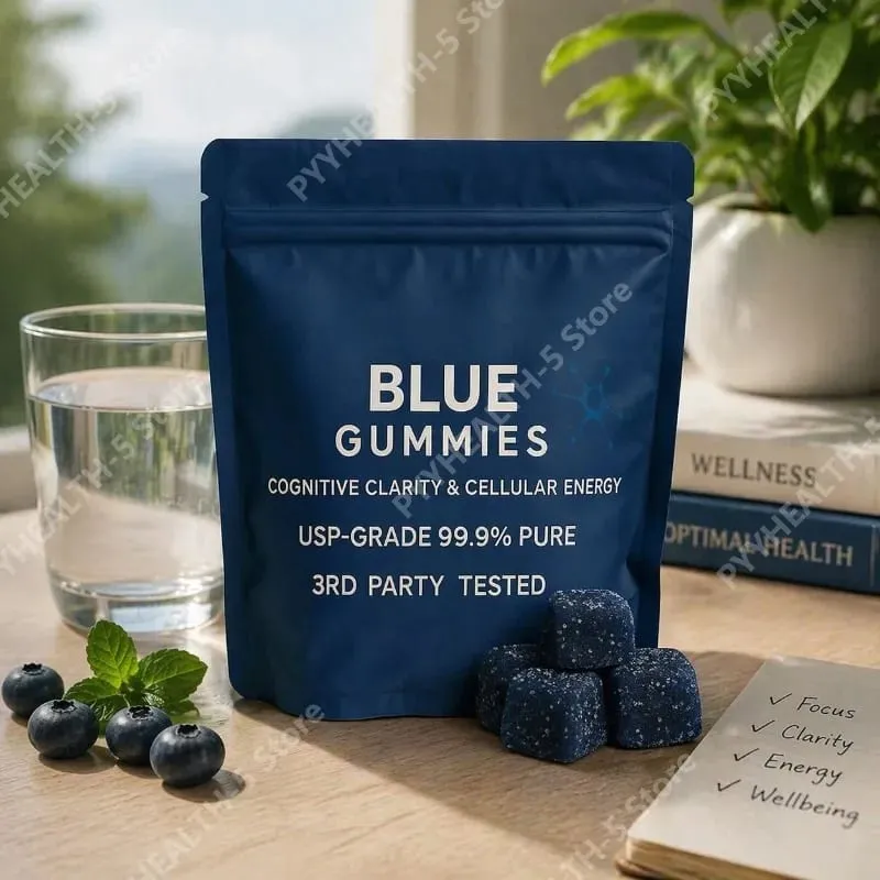 Gummy with Vitamins B2 B3 & C for For Cognitive Health & Natural Energy Lifted Mood 99.9% Pure 30 Gummies(1Pc) — image 2