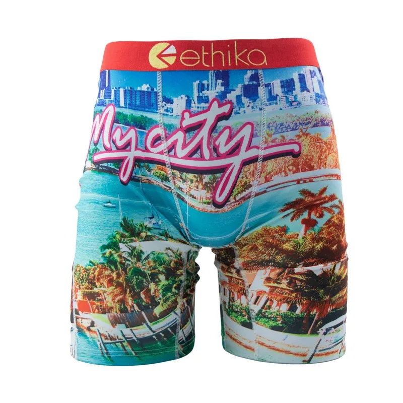1Pcs Men Underwear Boxers Breathable Mesh Crotch Mens Panties Plus Size S-3XL Summer Man Underpants Men's Boxers Briefs — image 10