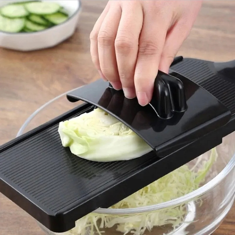 Multi-Functional Cabbage Shredder Manual Food Vegetable Slicer Grater For Salads Potato Cucumber Purple Cabbage Kitchen Gadget — image 3