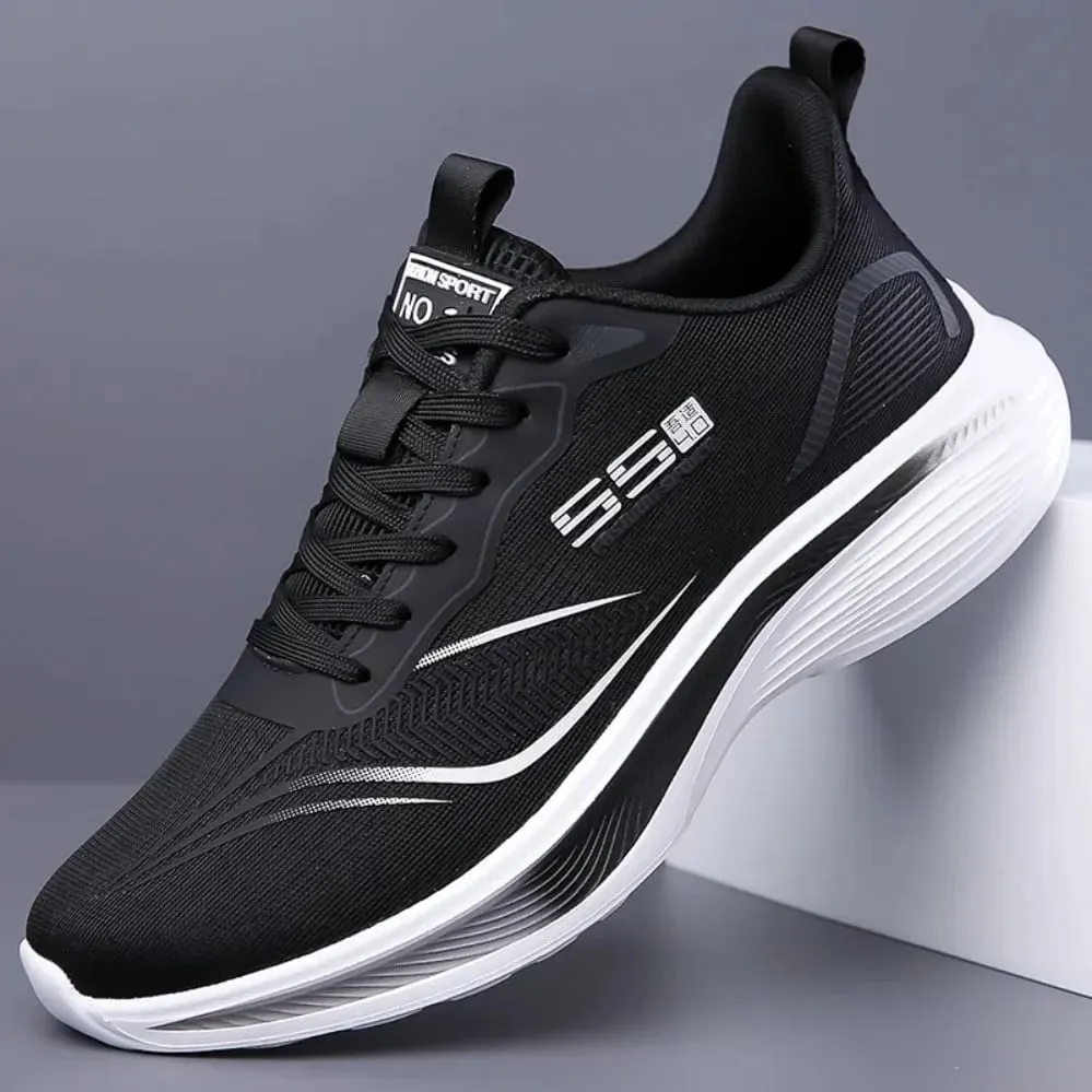Carbon Plate Marathon Shoes Men Casual Sneakers Air Cushion Luxury Comfortable Lightweight Sports Running Shoes Male Footwear — image 2