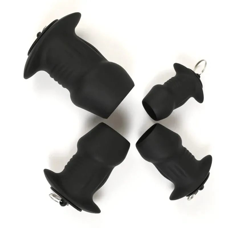 Hollow Silicone Anal Bead Butt Plug Anus Dilator Tunnel Expansion Enema Prostate Massage Mga Sex Toys para sa Babae Mga Lalaki Masturbesyon — image 6