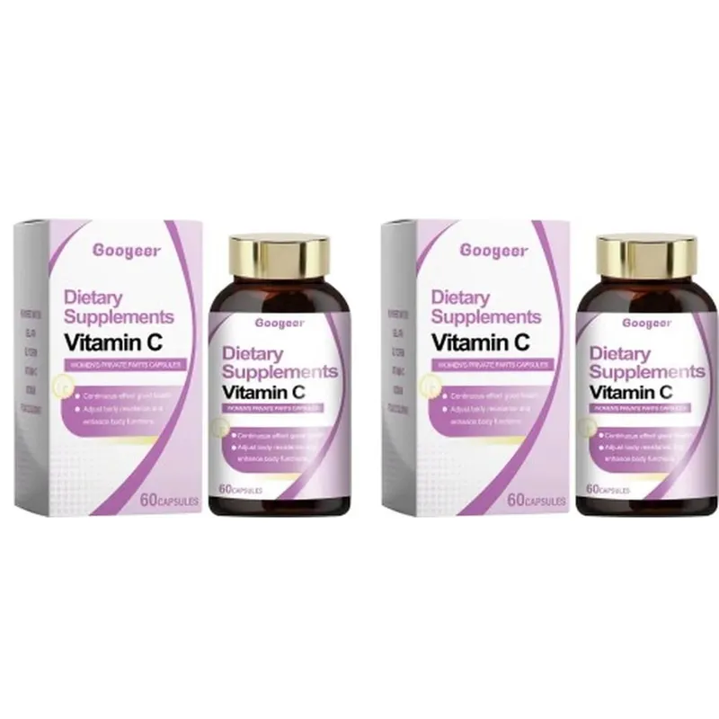 Vitamin C Capsules 60 Count Daily Nutrition Supplement Convenient Format for General Wellness and Healthy Lifestyle Support — image 8
