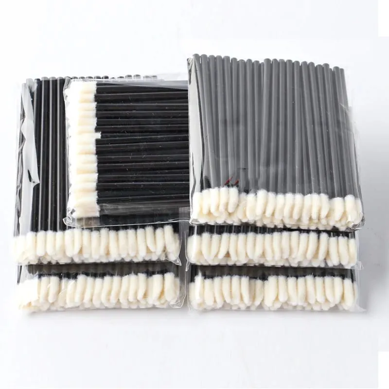 50/500/1000Pcs Wholesale Lip Brushes Makeup Brush Eyelashes Extension Lip Gloss Applicator Lipstick Wands Set Cosmetic Make Up — image 4