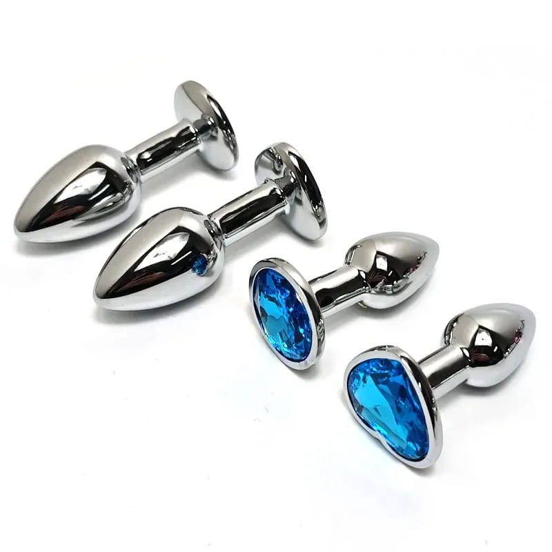 2026 Hot Metal Anal Plug Jewelry Base Beginner anal plug Plug Adult Toy Tail Female/Male Dildos Sex Toy Couples Adults Game — image 1