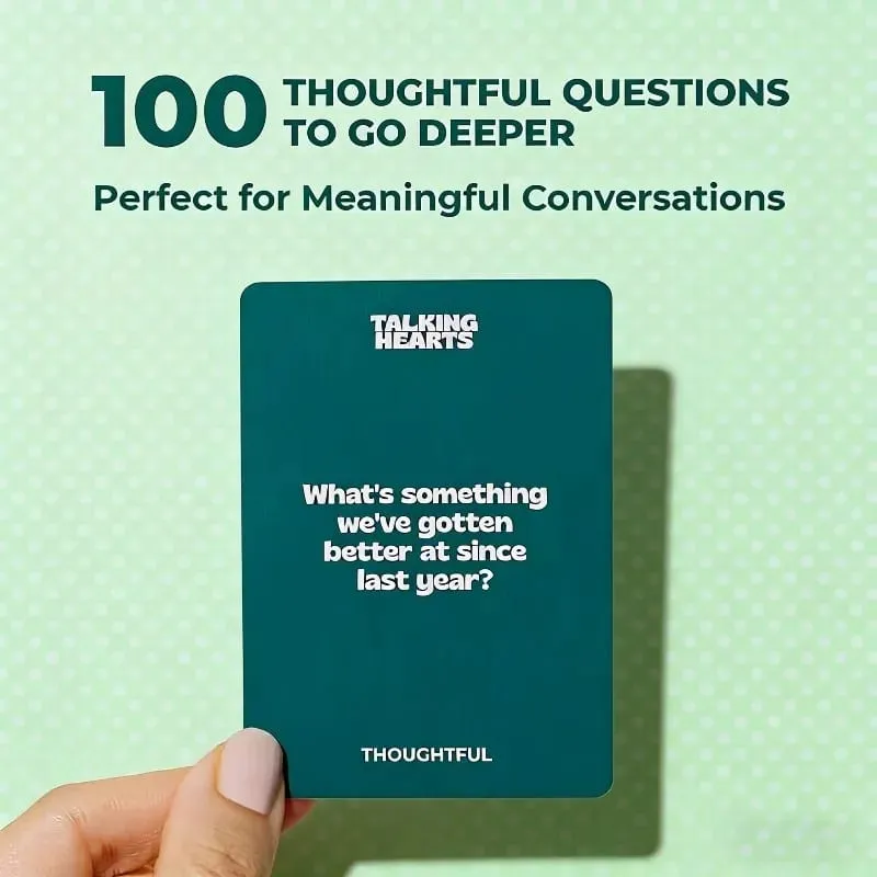 Talking Hearts Couples Edition Couples Edition Talking with Heart Card Interactive Dialogue Problem — image 4