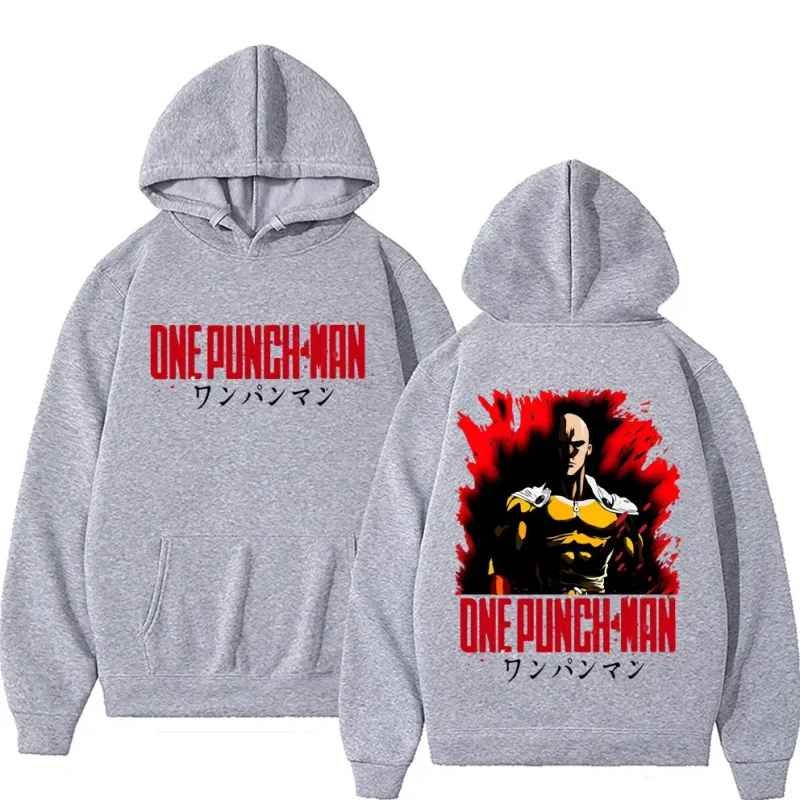 Anime One Punch Man Tatsumaki Hoodies Men Women Clothing Fashion Harajuku Oversized Pullover Men's Casual Sportswear Sweatshirt — image 7