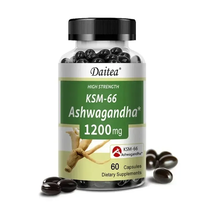 Organic KSM-66 Ashwagandha Root Extract Stress Relief Mood Support & Natural Immune Boost Sleep Health — image 8