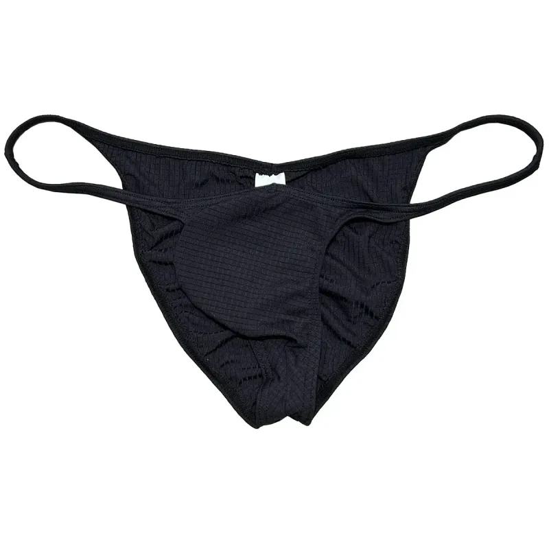 Ultrathin Briefs Low Waist Underwear Men's Smooth Bikini Briefs Men Soft Back Scrunch Bikini Panties Underpant Summer Briefs